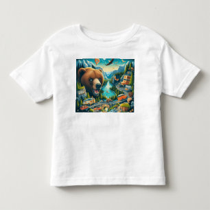 "Abenteuer der Wilden Straßen" Kleinkind T-shirt