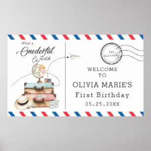 Abenteuer Einzigartige Reise Reise Post Mail Poster