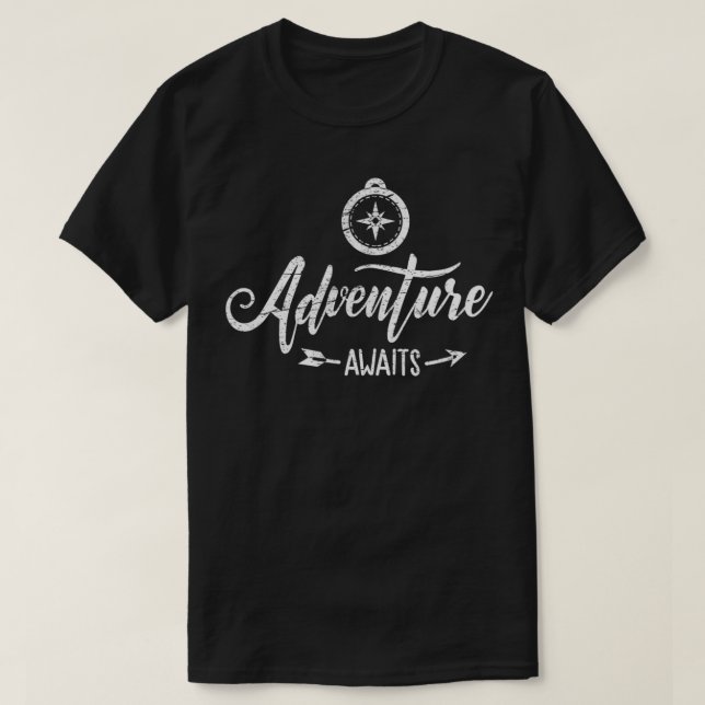 Abenteuer Erlebnis Wandern Camping Parco Civico-Ci T-Shirt (Design vorne)