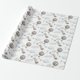 Abenteuer erwartet Sonnenwrapping Paper Geschenkpapier