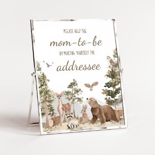 Abenteuer erwartet Woodland Animals Envelope Stati Poster