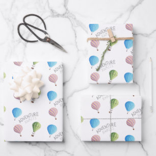 Abenteuer erwartet Wrapping Paper Flat Sheets Geschenkpapier Set