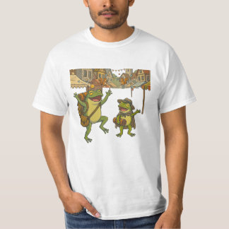 Abenteuer Frösche Kurzgeschichte T-Shirt