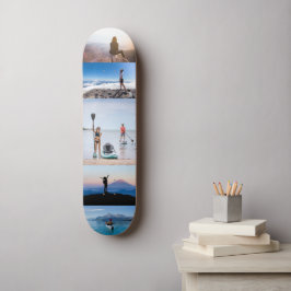 Abenteuer Fünf FotoCollage Erstellen Sie Ihre eige Skateboard