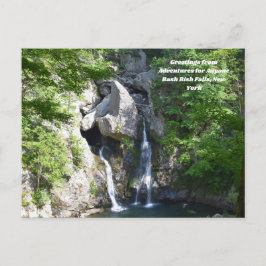 Abenteuer für jeden Bash Bish Falls, NY Postcard Postkarte