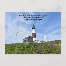 Abenteuer für jeden Montauk Leuchtturm Postkarte