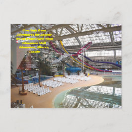 Abenteuer für jeden Weltwasserpark Postkarte
