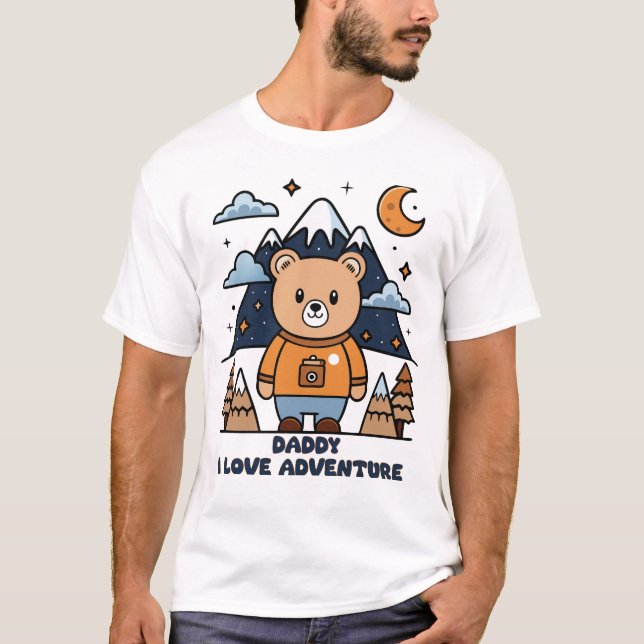 ABENTEUER I LIEBE T-Shirt (Vorderseite)