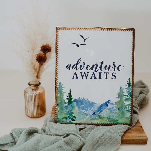 Abenteuer in den Rocky Mountains wartet Poster (Von Creator hochgeladen)