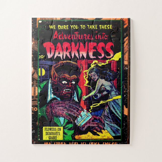 Abenteuer in Dunkelheit #9, Gold Age Horror Cover (Vertikal)