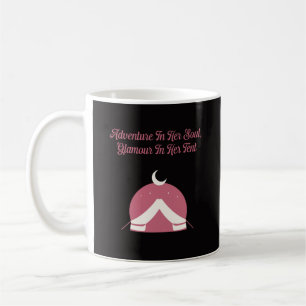 Abenteuer in ihrer Seele, Glamour in ihrem Zelt-De Kaffeetasse