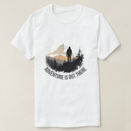 Abenteuer ist da draußen grafischer T - Shirt