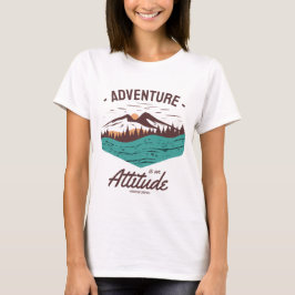Abenteuer ist das Camping Attitude and Adventure T-Shirt