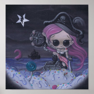 Abenteuer ist das wahre Kunstdrucke der Schätze Poster