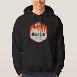 Abenteuer ist draußen, lustiges Camping Hoodie