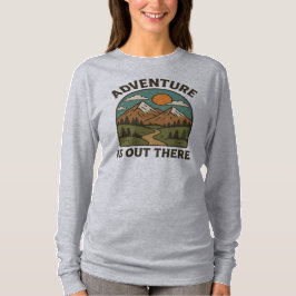 Abenteuer ist Out There T - Shirt Design | Inspiri
