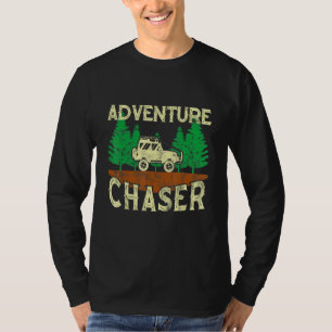Abenteuer LKW Camping Entspannung Außenbereich T-Shirt
