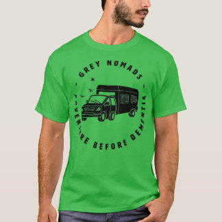 Abenteuer mit grauen Nomaden vor Demenz T-Shirt