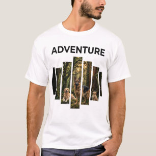 Abenteuer mit Hunden Wald Outdoor T-Shirt
