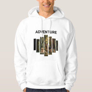 Abenteuer mit Hunden Wald Outdoor T-Shirt Hoodie