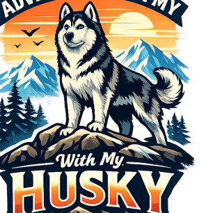 Abenteuer Mit Meinem Husky-Hundefreund Cap Truckerkappe