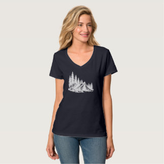 Abenteuer Natur Camping Berge T-Shirt