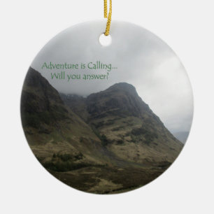 Abenteuer Nennt Glencoe Keramik Ornament