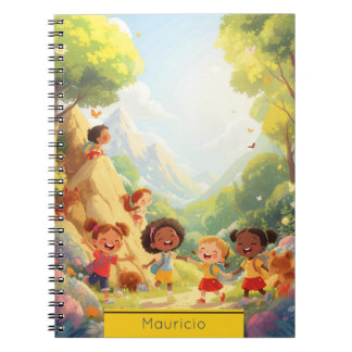 Abenteuer Notizen – Individuelle Kinderwanderungen Notizblock