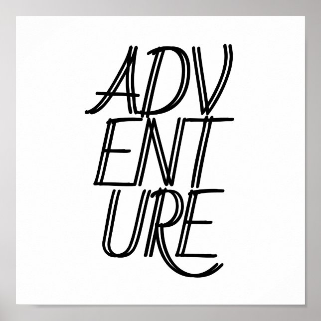 Abenteuer Poster (Vorne)