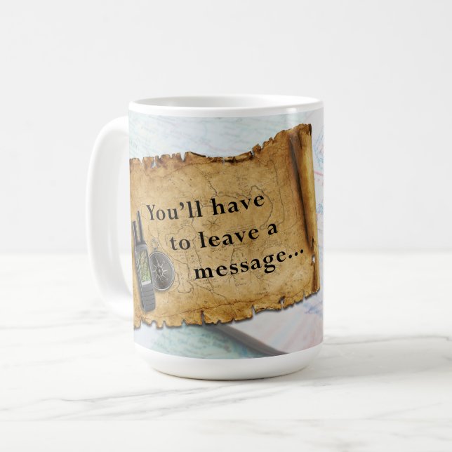 Abenteuer-Reihe Matthews Connor 15 Unze-Tasse Kaffeetasse (Vorderseite Links)