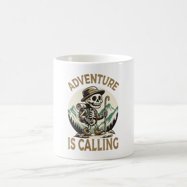 Abenteuer ruft kaffeetasse (Mittel)