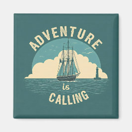 Abenteuer ruft magnet