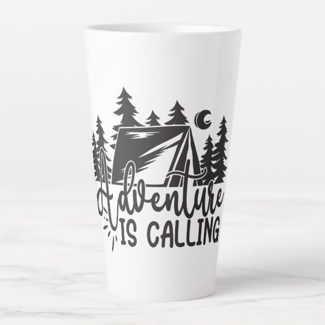 Abenteuer ruft milchtasse (Vorderseite)