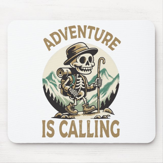 Abenteuer ruft mousepad (Vorne)