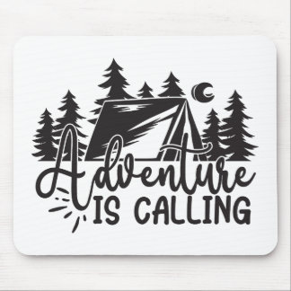 Abenteuer ruft mousepad