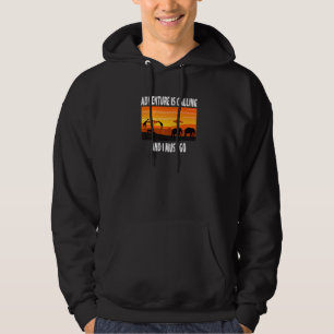 Abenteuer ruft Safari   Hoodie