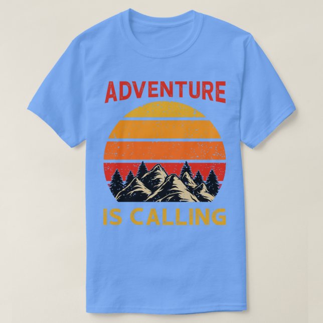 Abenteuer ruft T-Shirt (Design vorne)