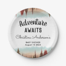 Abenteuer Rustic Forest Baby Dusche