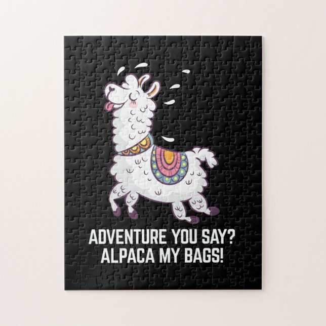 Abenteuer sagt ihr? Alpaca My Bags (Vertikal)