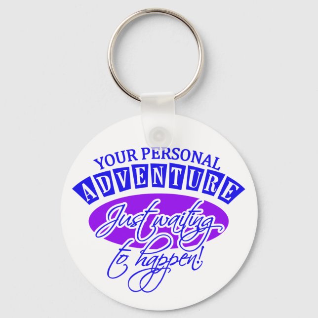 ABENTEUER-Schlüsselkette Schlüsselanhänger (Vorderseite)