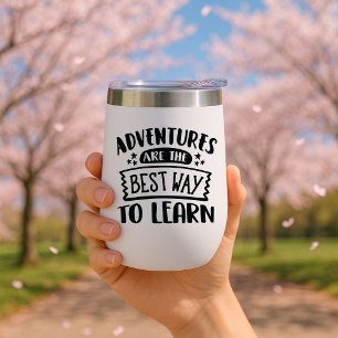 Abenteuer sind die beste Art, Reisen zu lernen Mug
