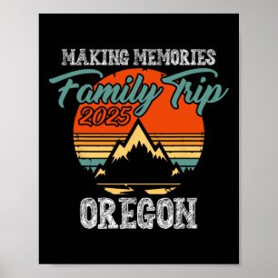 Abenteuer Sommerferien Oregon Familienreise 2025 Poster