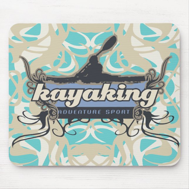 Abenteuer Sport Kajak Tshirts und Geschenke Mousepad (Vorne)