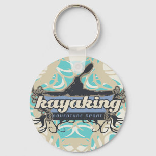 Abenteuer-Sport-Kayaking T-Shirts und Geschenke Schlüsselanhänger