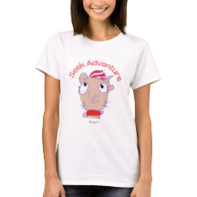 "Abenteuer suchen" Damen-T-Shirt