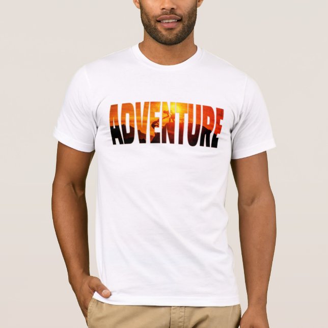 Abenteuer Sunset T - Shirt (Vorderseite)