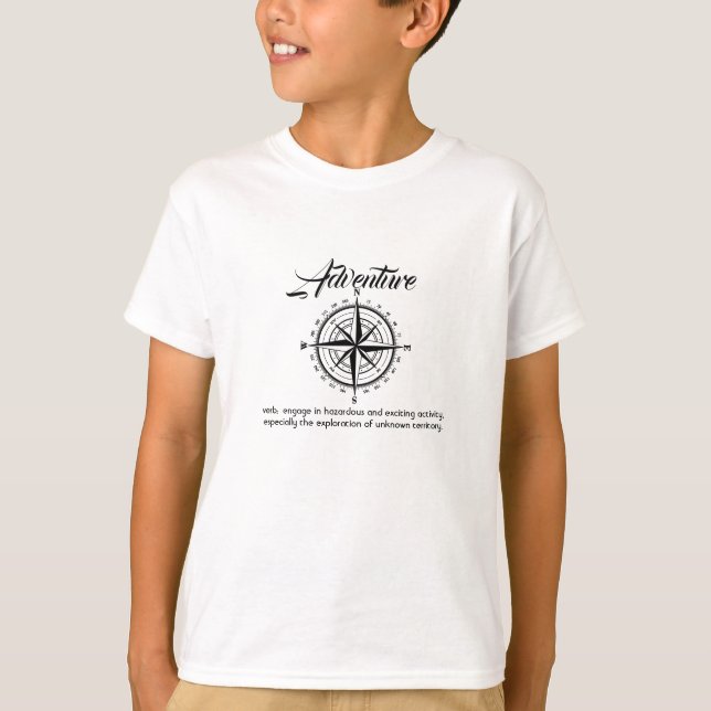 Abenteuer T-Shirt (Vorderseite)