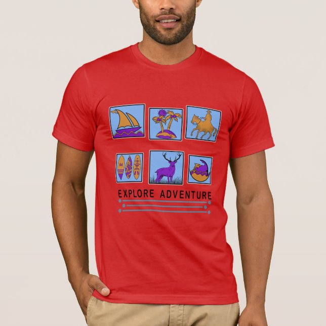 Abenteuer T-Shirt (Vorderseite)