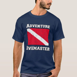 Abenteuer-Tauchmeister Vintage T-Shirt