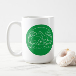 Abenteuer und Safari in Afrika Kaffeetasse